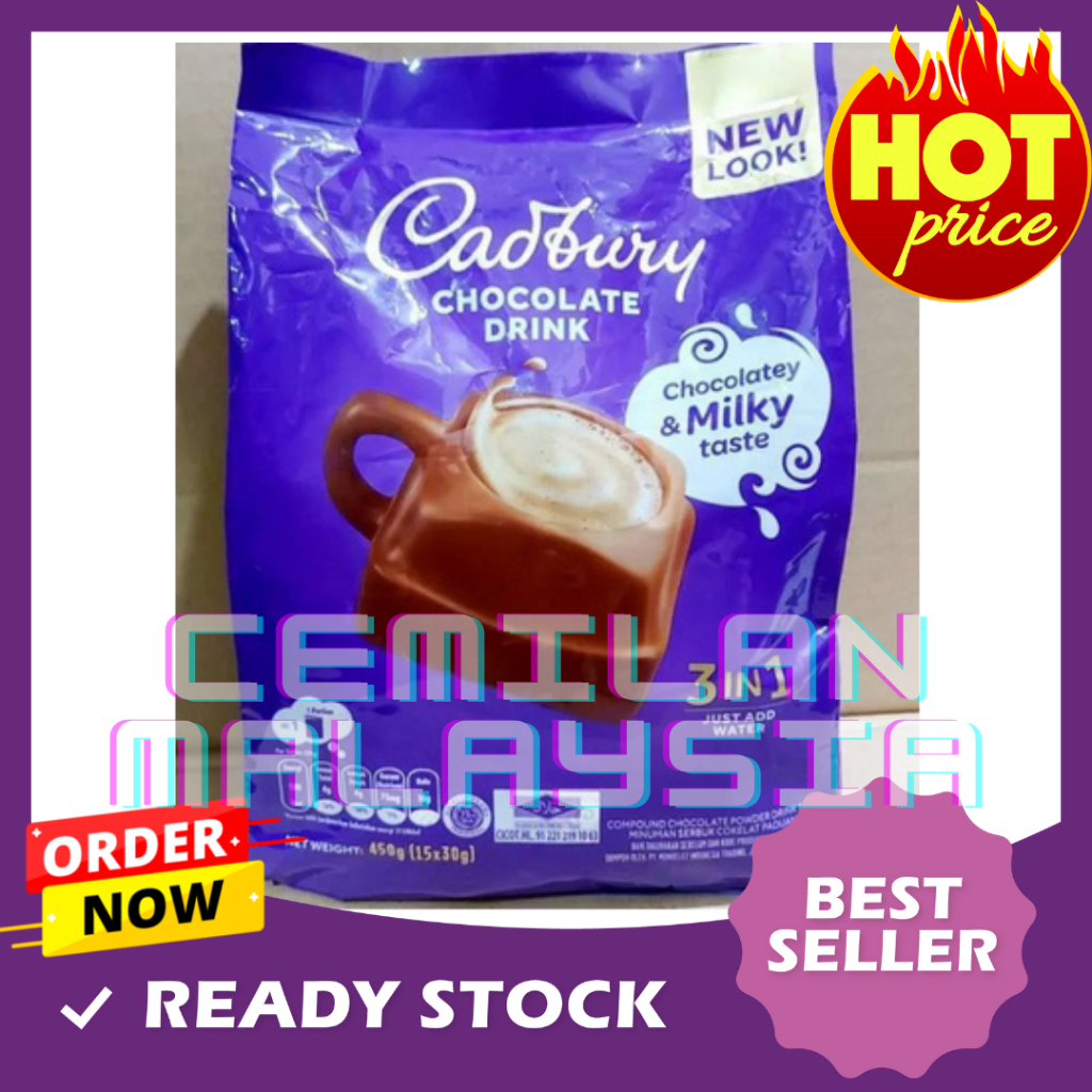 

CADBURY CHOCOLATE DRINK 3 IN 1