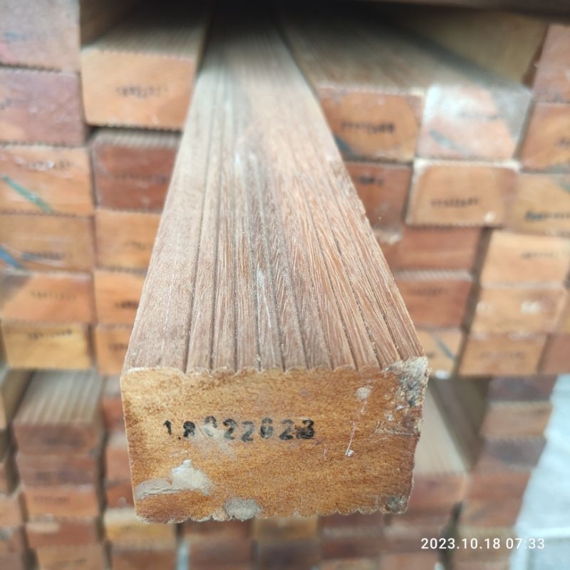 BEAM KASO KAYU BENGKIRAI OVEN PROFILE 5 x 7 x 240 - 270 cm