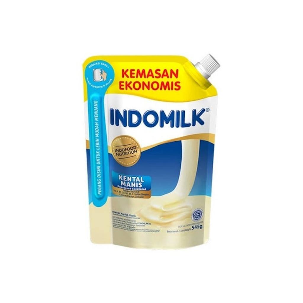 

INDOMILK KENTAL MANIS POUCH 545G PLAIN.