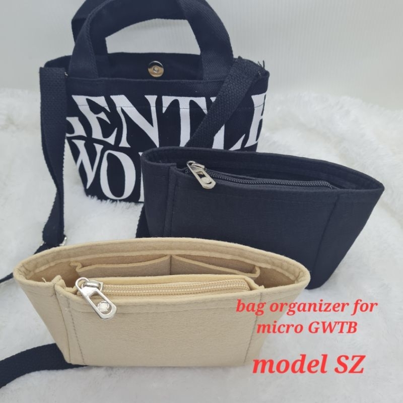Felt Bag organizer for Micro GWTB tote bag - MINI