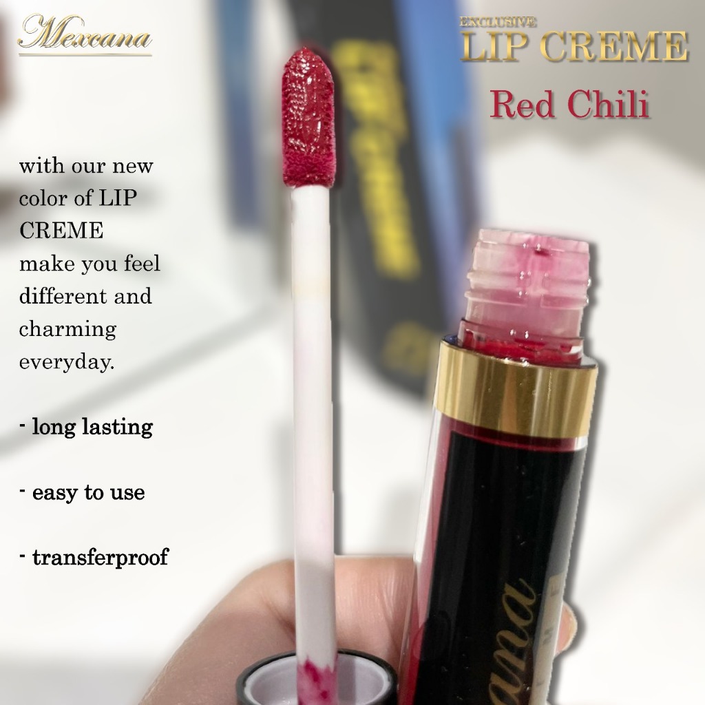Mexcana Lip Creme Red Chili - 4ml