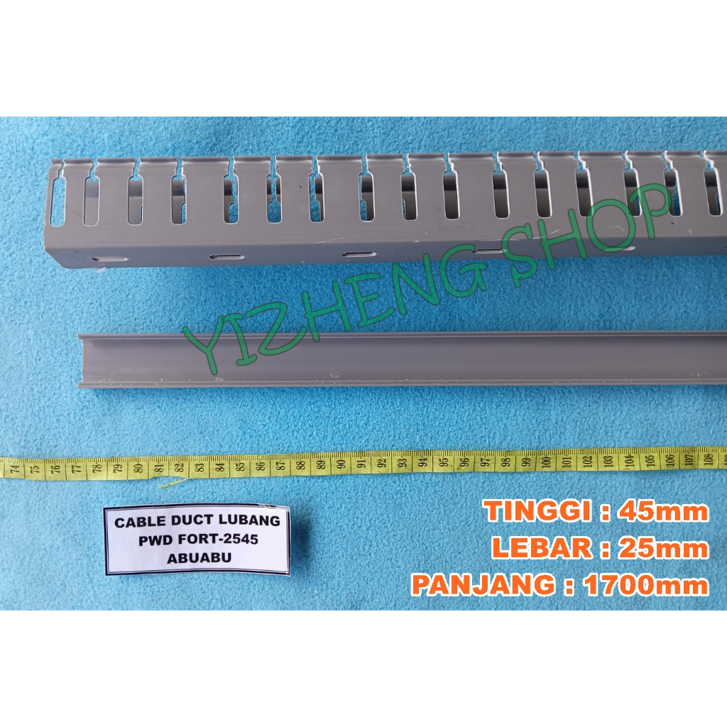 KABEL DUCT/CABLE DUCT LUBANG PWD FORT-2545 ABU-ABU
