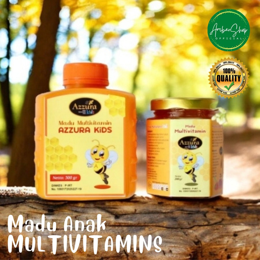 

Madu Azzura - Madu Anak Sehat - Madu Anak Cerdas - Madu Azzura Kids 200gr - Madu Anak Pintar