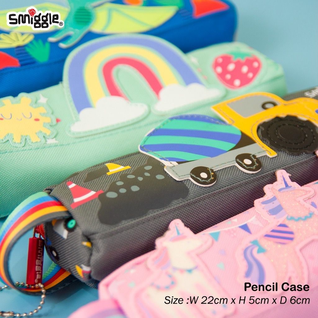 

GLIDE SERIES Teeny Tiny Character Pencil Case/ SMIGGLE ANIMALE pensil case mika series