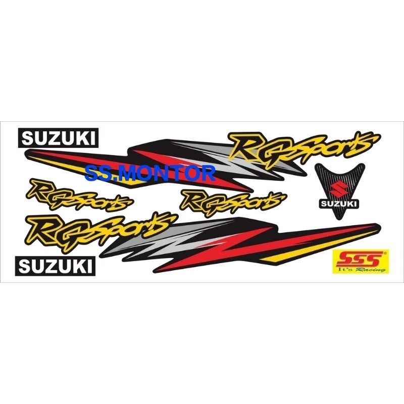 STRIPING SUZUKI RG SPORT