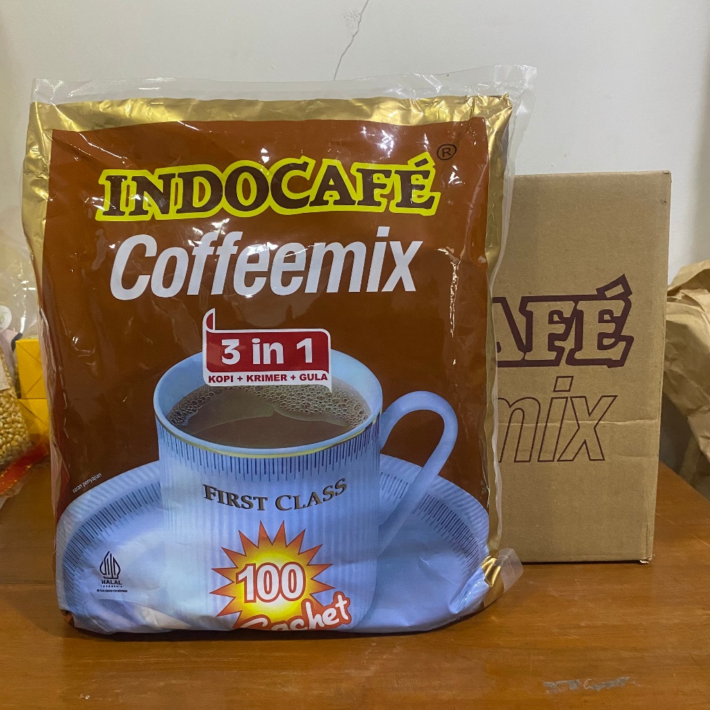 

Indocafe Coffeemix Isi 100 Sachet x 5 Bags Indocafe Kartonan