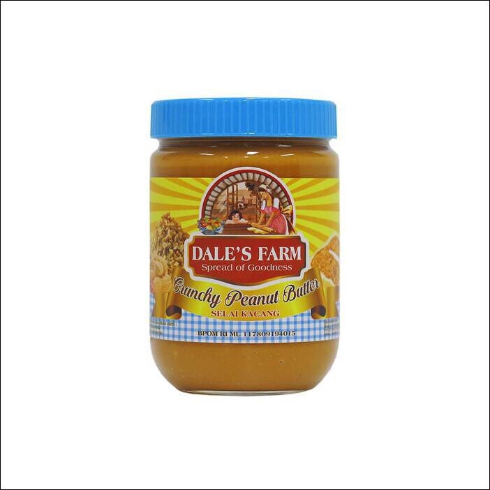 

Dale’s Farm Crunchy Peanut Butter – Selai Kacang 500gr