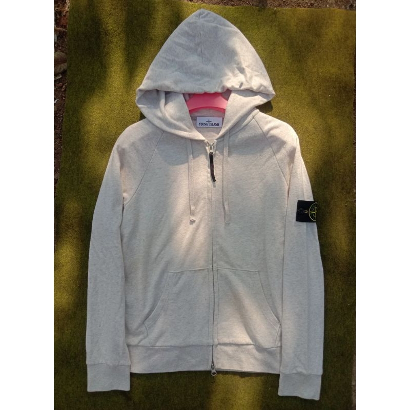 Zipp hoodie stone island