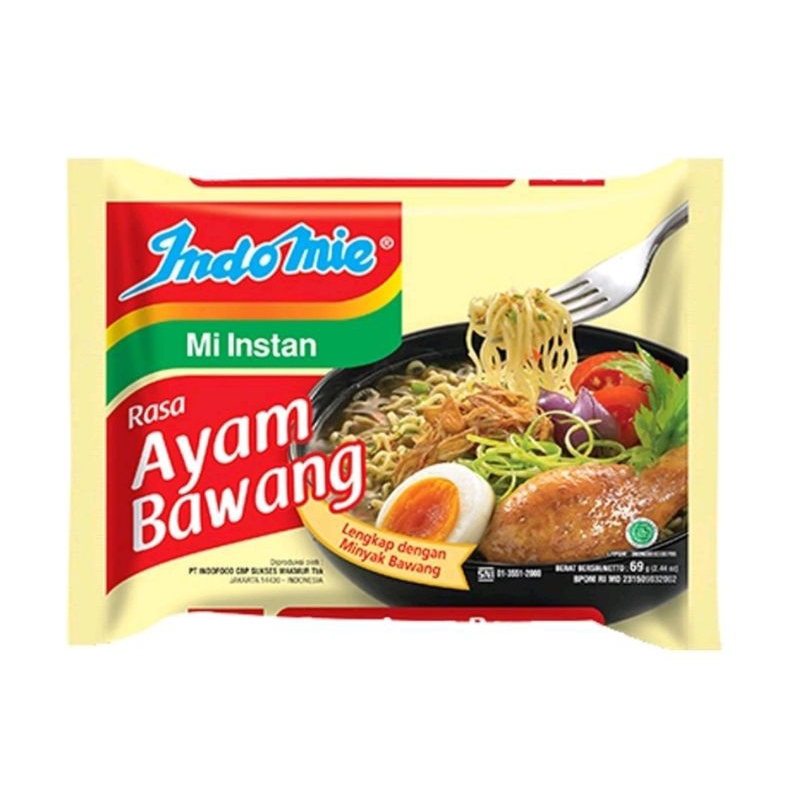 

MIE INSTAN INDOMIE KUAH AYAM BAWANG