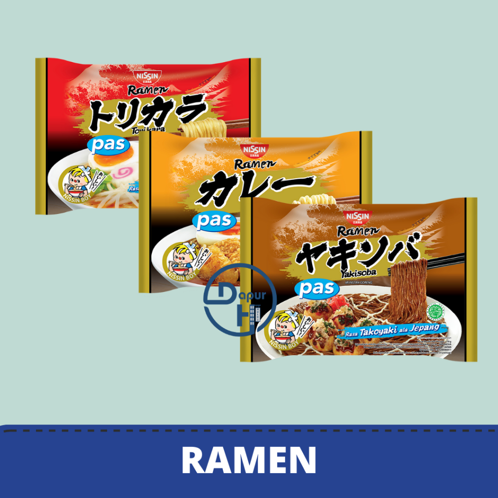 

Nissin Ramen Pas Torikara Kaldu Ayam 76g Halal | Curry Jepang Yakisoba Takoyaki