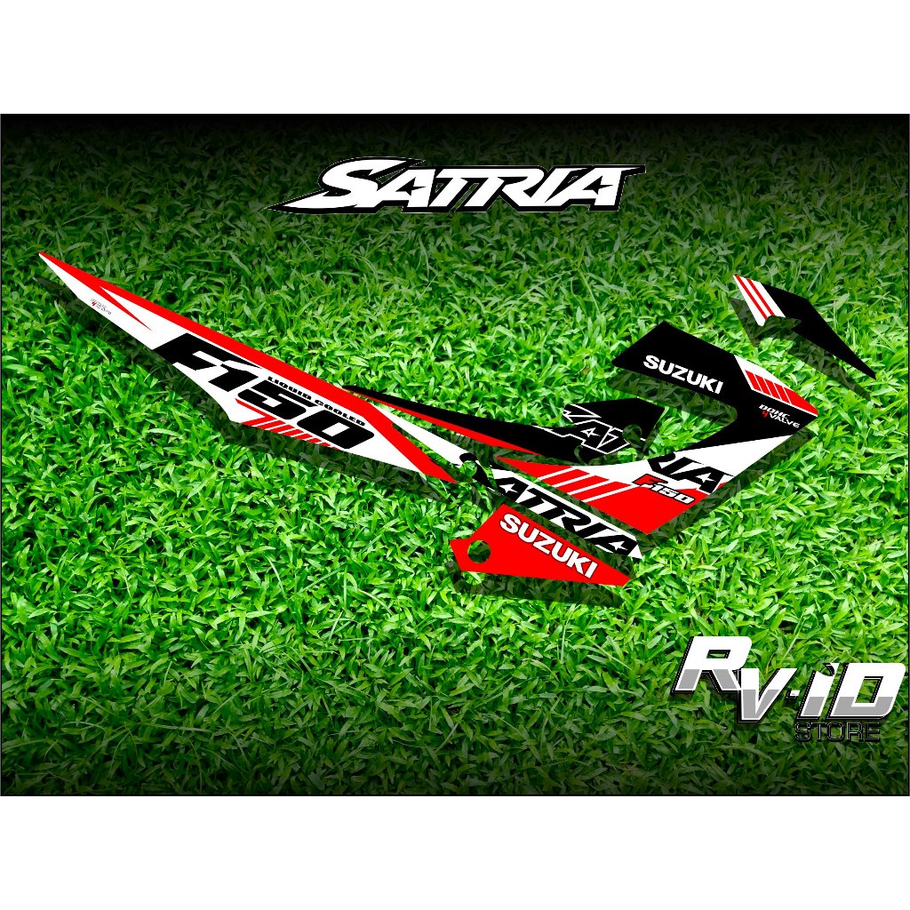 STRIPING SATRIA FU FACELIFT - STIKER FU FL - SATRIA FU 2015