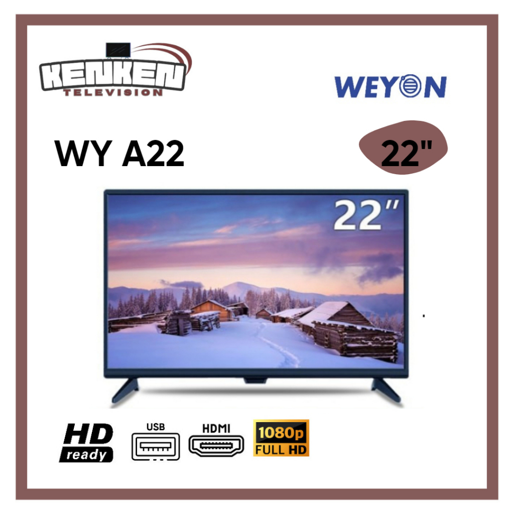 WEYON TV LED WY-A22 DIGITAL TV LED WEYON 22 INCH