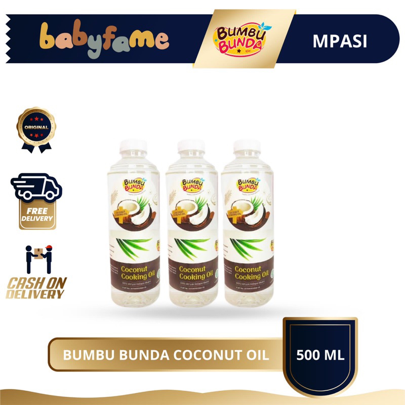 

BUMBU BUNDA COCONUT COOKING OIL | MINYAK KELAPA ORGANIK