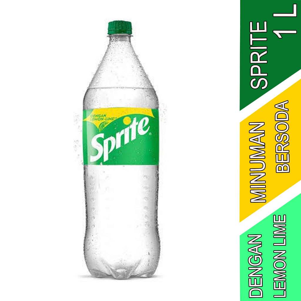 

Rasa Lemon & Jeruk Nipis - Sprite - Minuman Berkarbonasi - 1 Liter