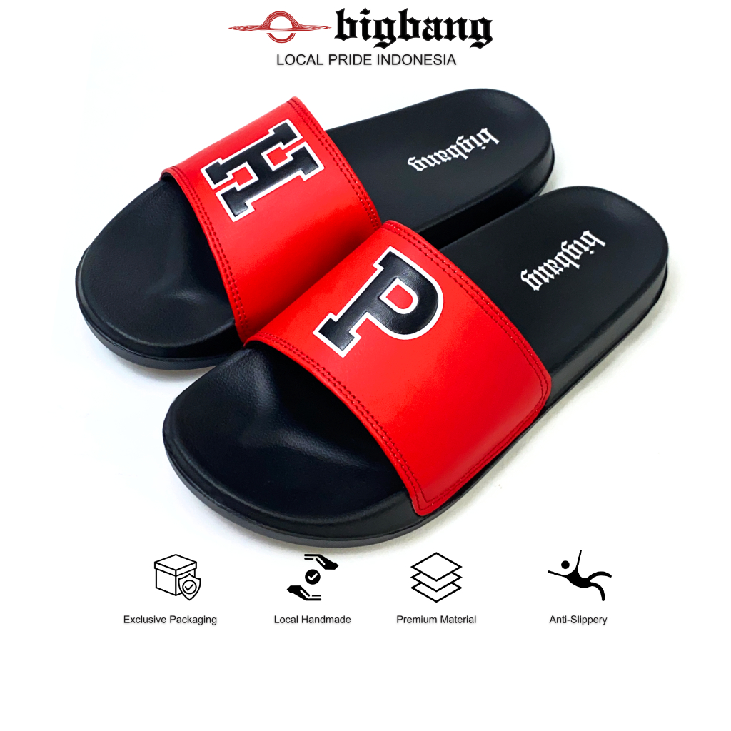 BIGBANG Helia - Sandal Slop Wanita Sendal Slop Unisex