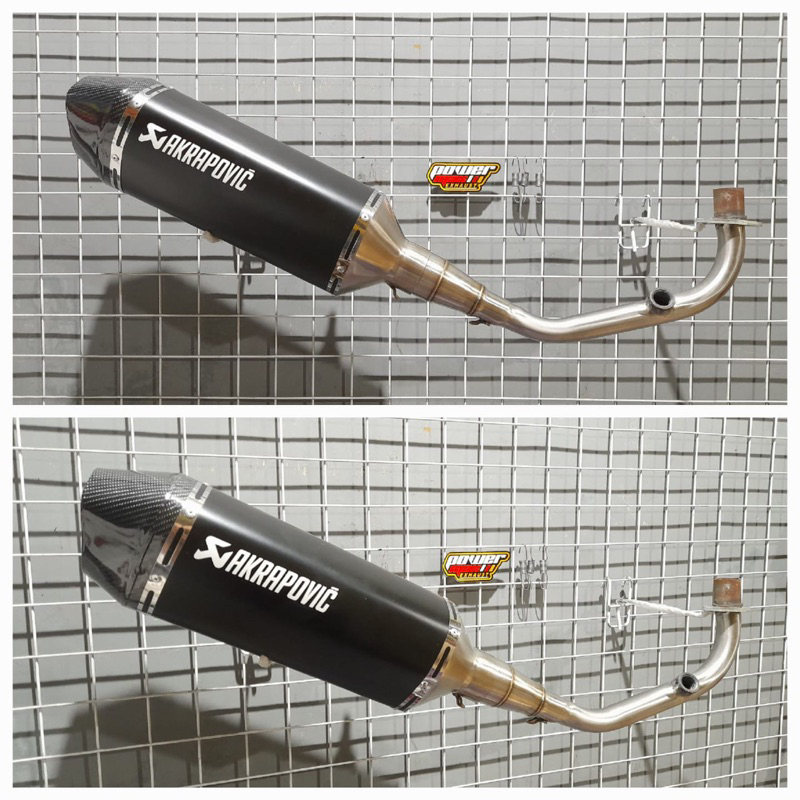 Knalpot Akrapovic Benelli Panarea125 Vespa Matic Full System PNP