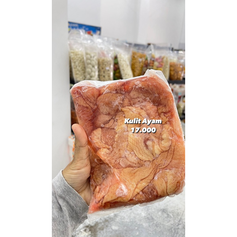 

KULIT AYAM MENTAH KHUSUS AMBIL SENDIRI ATAU DELIVERY INSTAN PICKUP