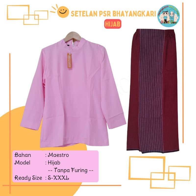 SETELAN BAJU JADI PSR BHAYANGKARI