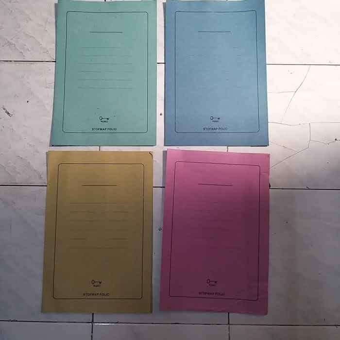 

MAP KERTAS KUNCI [ 50 / PACK ] . Stopmap Folio Kunci Map Kertas Murah Meriah ( 50 / PACK )