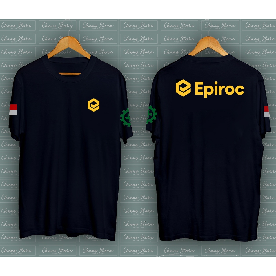 Kaos Epiroc Equipment Tshirt Alat Berat Tambang