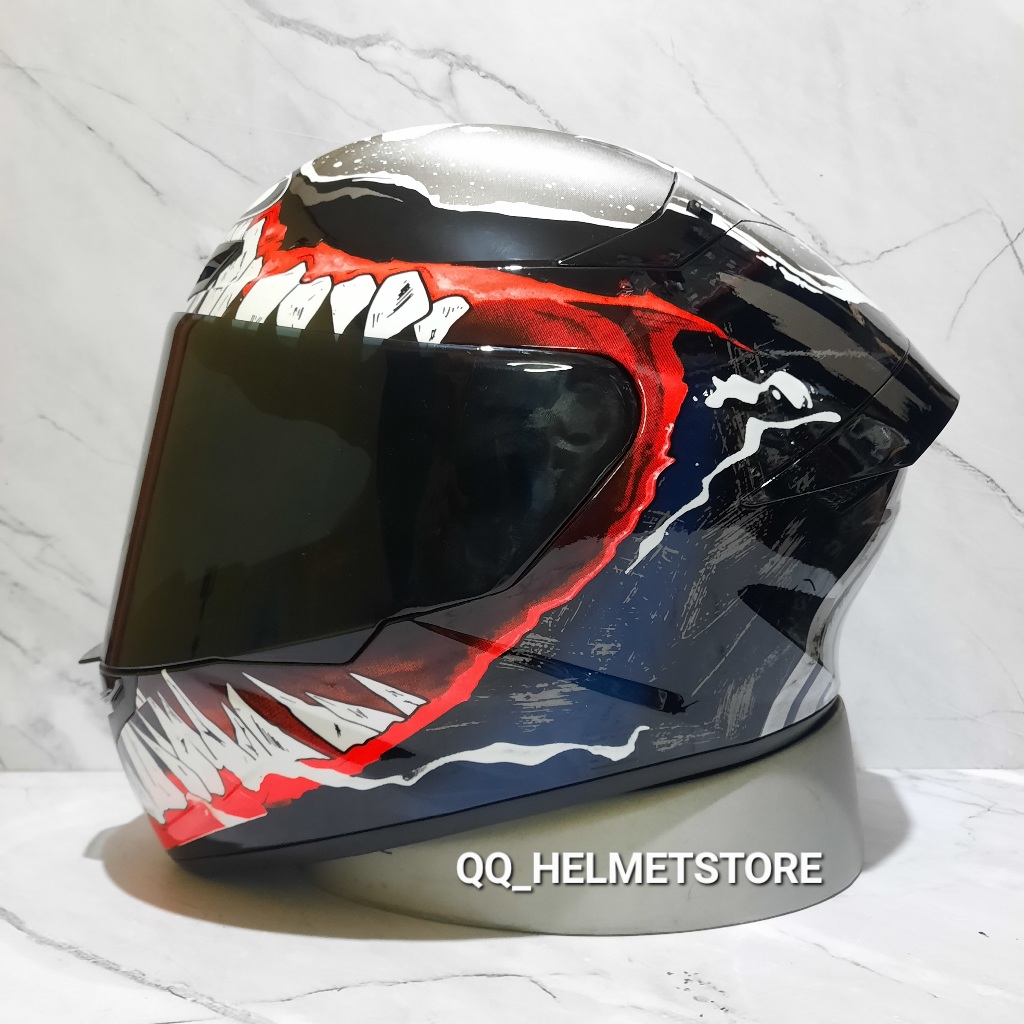 HELM KYT TT COURSE REPAINT VENOM WD