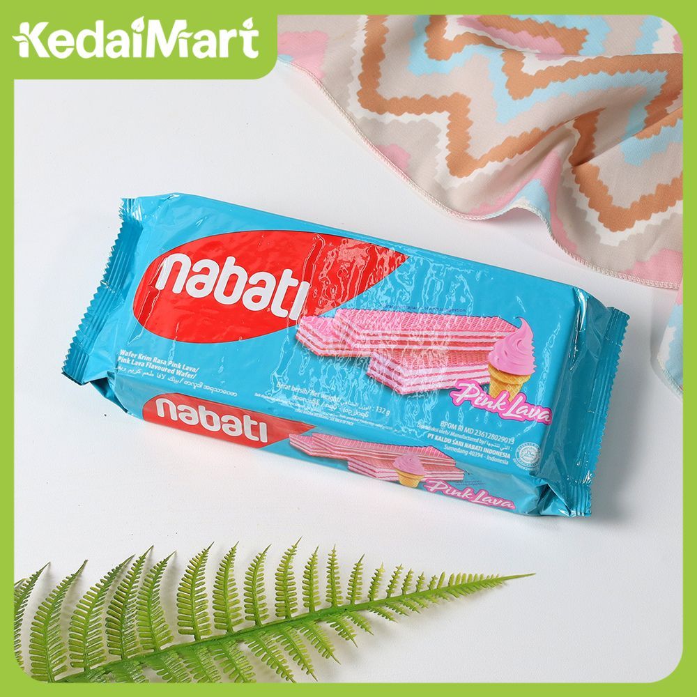 

Nabati Wafer Pink Lava 132 Gram