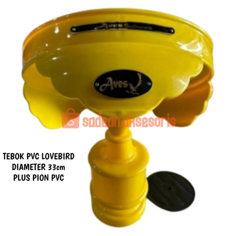 TEBOK PVC LOVEBIRD AVES TEBOK LOVEBIRD PVC DIAMETER 33CM