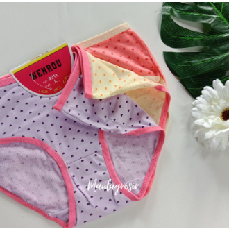 Celana Dalam Wanita Dewasa Lusinan 12 PCS  Wenrou