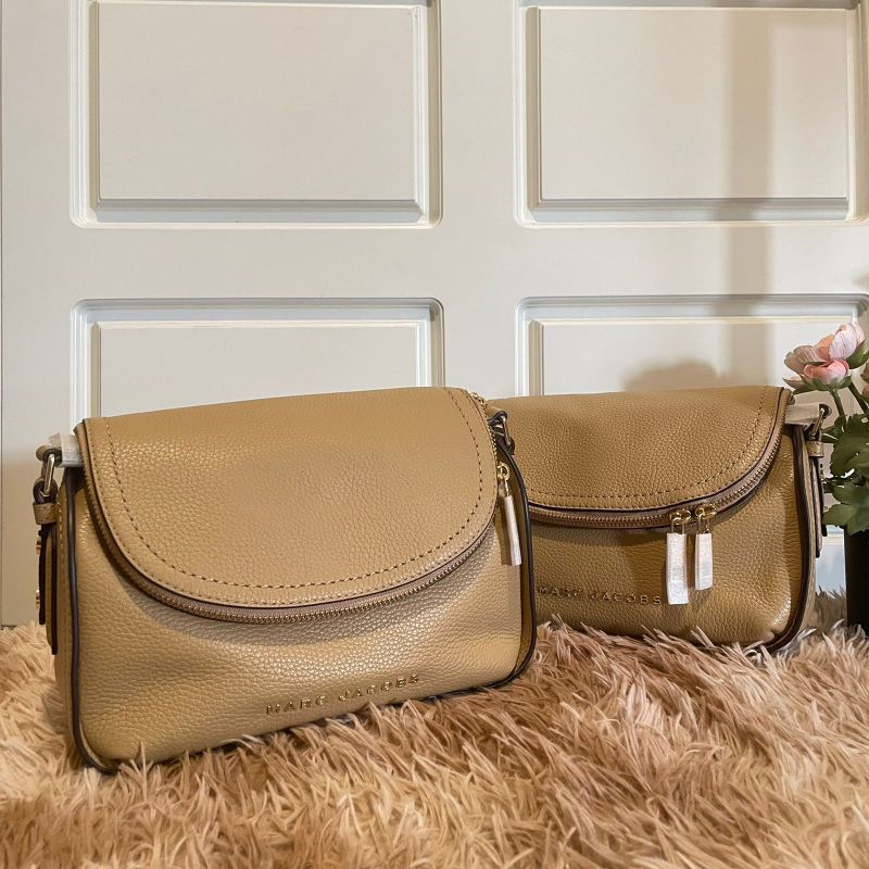 Ready Marc Jacobs Groove Mini Messenger Bag Iced Coffee