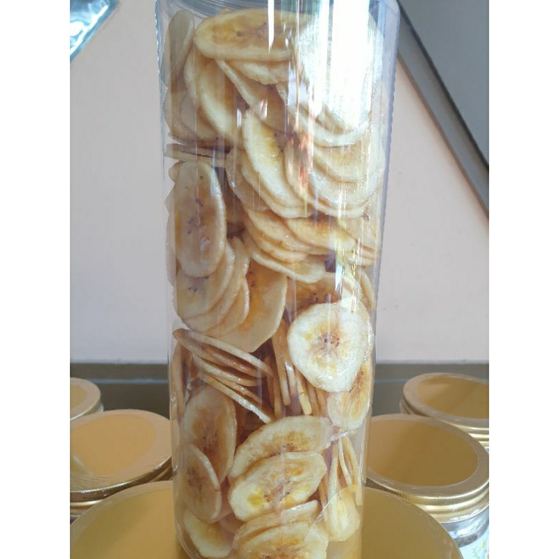 

Keripik Pisang Manis Madu - Banana Chips Sweet Honey 300g