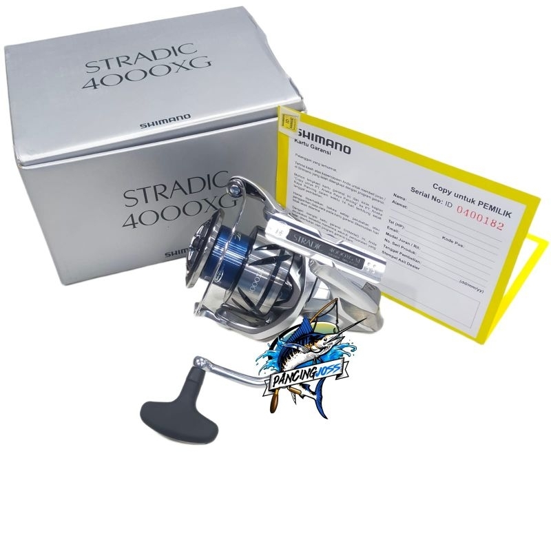 REEL SHIMANO STRADIC FM 4000XG NEW 2023 | POWER HANDLE | REEL PANCING | REEL SPINNING | ALAT PANCING