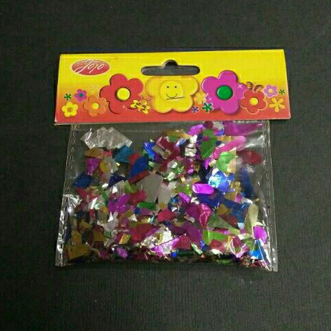 Isian Balon Kertas Kilap Berwarna