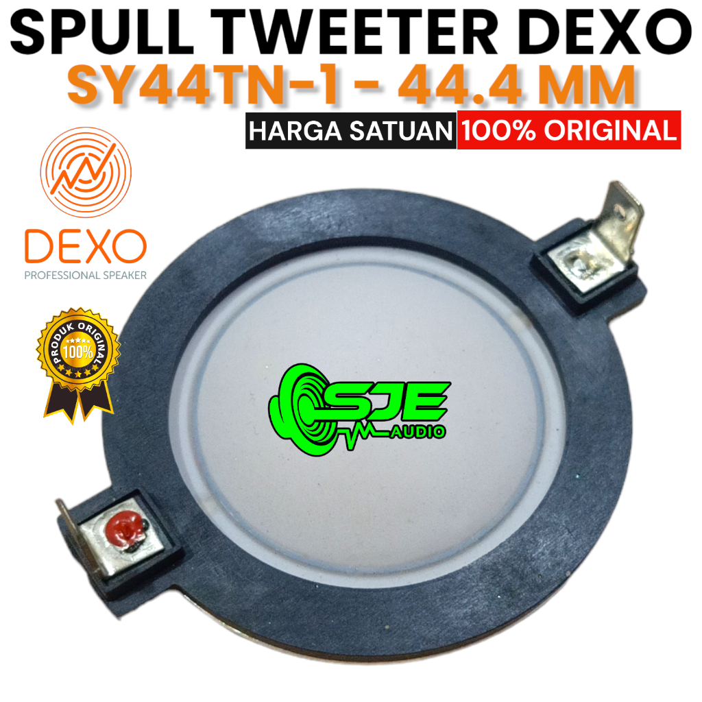 SPUL TWEETER DEXO SY44TN-1 SPULL SY44TN1 SY44TN SEPUL VOICE COIL 44.4MM 44.4 MM 44,4MM 44,4 MM RECON