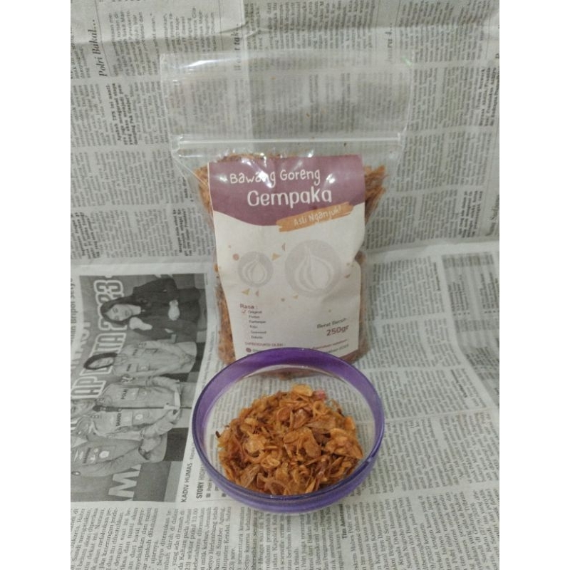 

Bawang Goreng Cempaka. Asli Nganjuk!