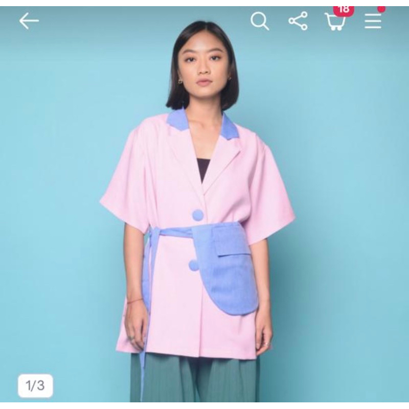 Senora The Label - Pink Lilac Top Free size up to XL