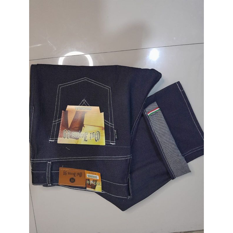 DENIM SELVEDGE/SELVEDGE DENIM ACCENT 20 OZ/KONVEKSI SELVEDGE CELNA JEANS DENIM REGULER STANDAR
