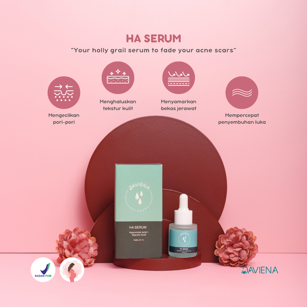 DAVIENA SKINCARE SERUM BOPENG / SERUM HA | DAVIENA SKINCARE