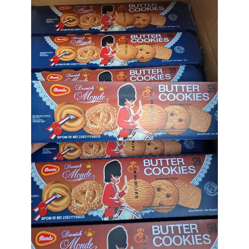 

Monde Butter Cookies 90 gr/pack