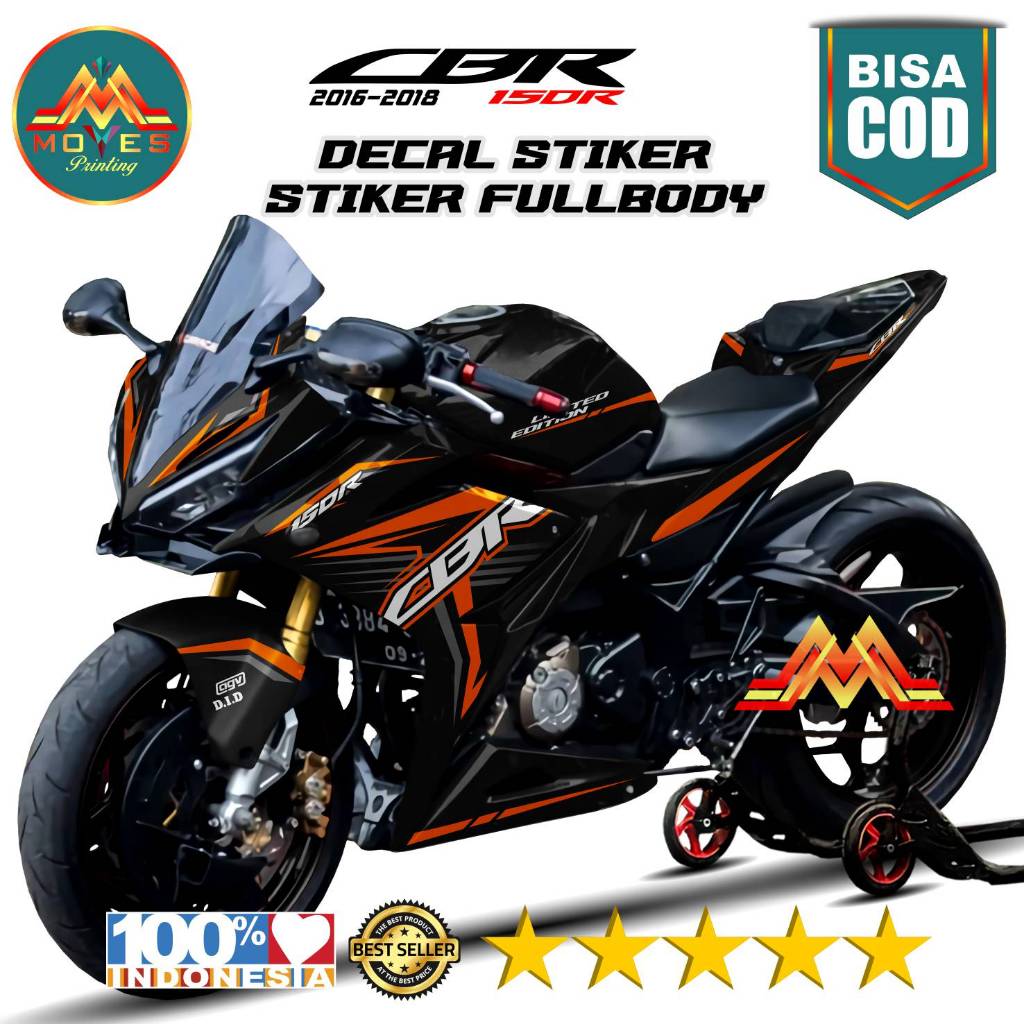 stiker cbr decal stiker motor cbr 150r facelift 2017 stiker motor cbr full body decal motor honda cb