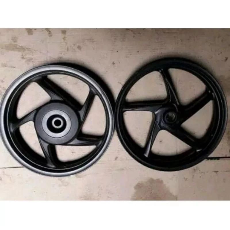 VELG SET DEPAN BELAKANG BEAT KARBU VARIO KARBU ORI COPOTAN