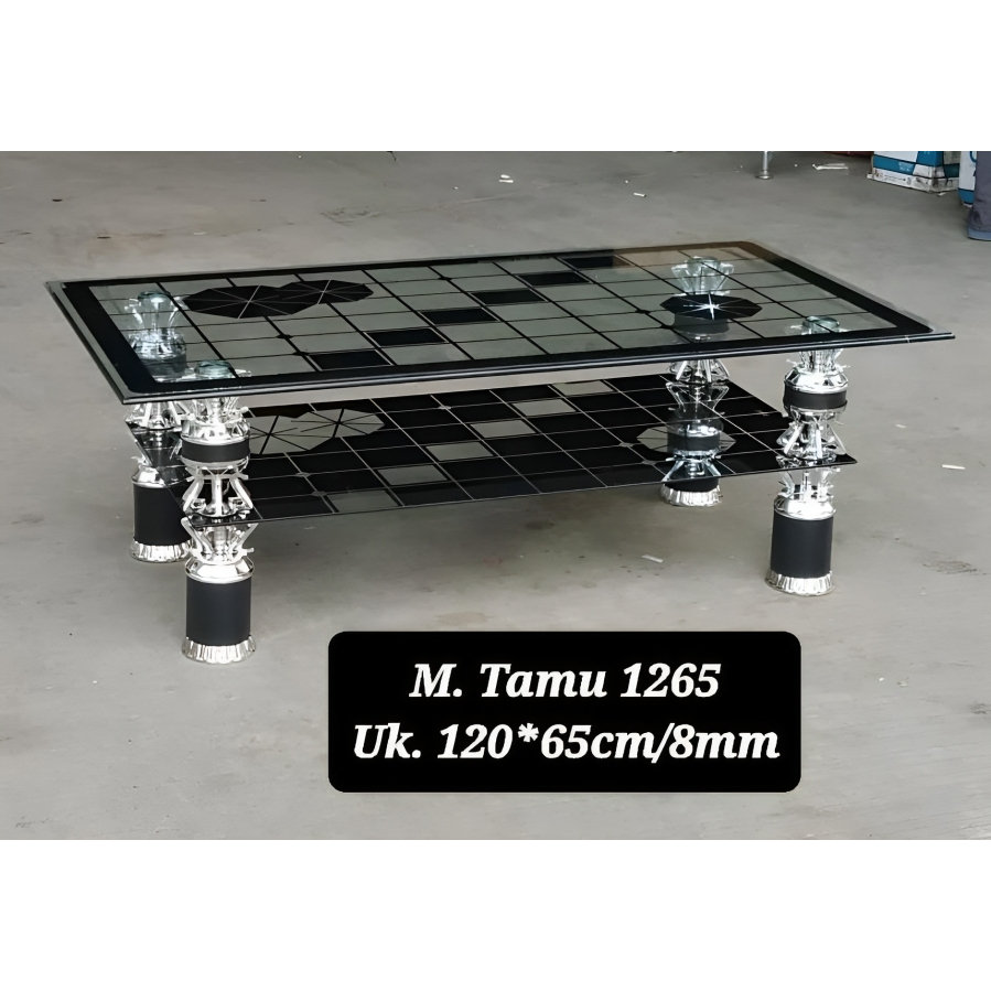 Meja Tamu Kaca Meja Tamu Mewah Minimalis Modern