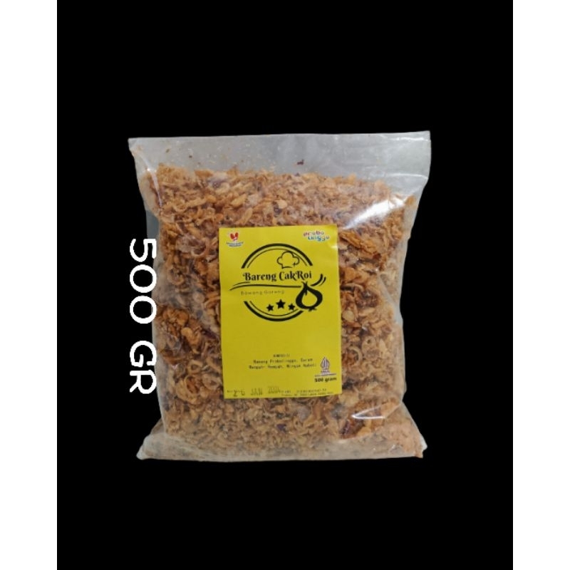 

Bawang goreng 500 gr jumbo pouch