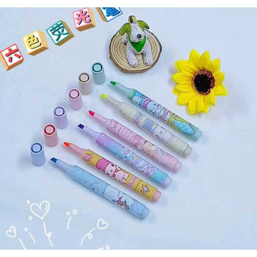 

stabilo highlighter stabillo CH-521 isi 6 warna