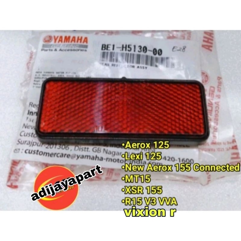 REFLEKTOR MATA KUCING SPAKBOR BELAKANG NEW AEROX 155, LEXI, MT15, XSR155, VIXION R BE1-H5130-00
