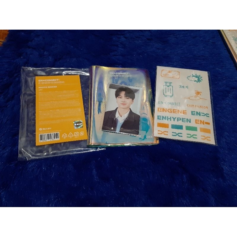 [READY] MINI PHOTO BINDER JAY MD EN-CONNECT COMPANION ENHYPEN MERCH PC PHOTOCARD EN CONNECT MERCHAND