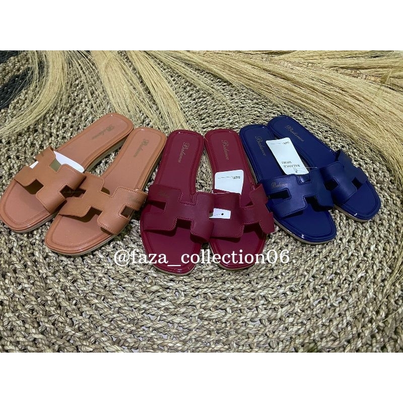 (COD) sandal selop slop wanita cewek/ sandal jelly/ selop glanzton wanita/ sandal karet/ sandal wani