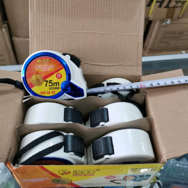 

ISCO meteran 7.5 m auto lock meteran tangan auto meteran tarik Berkualitas