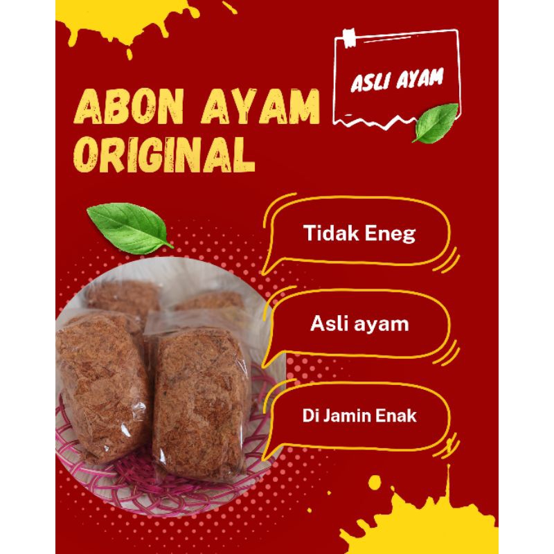 

Abon Ayam ORIGINAL