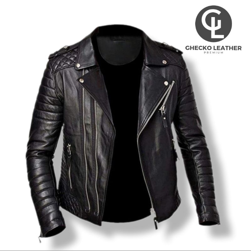 Jaket Kulit Asli Premium Jaket Kulit Pria Asli Kulit Domba super