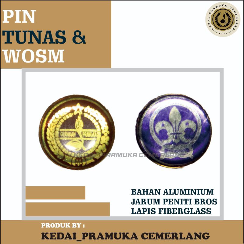 

PIN BROS CIKAL WOSM PIN TUNAS KELAPA PANDU DUNIA